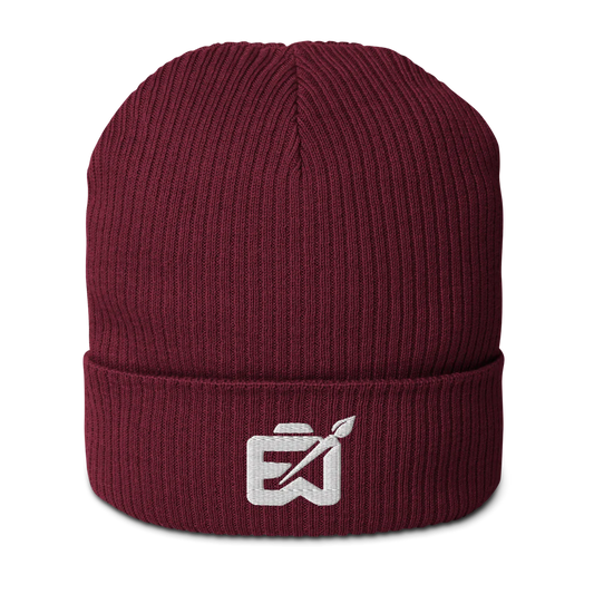 Organic Ribbed Beanie | Atlantis