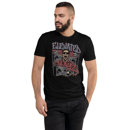 Elevated Wayz Hip Hop Vibes Fitted Tee