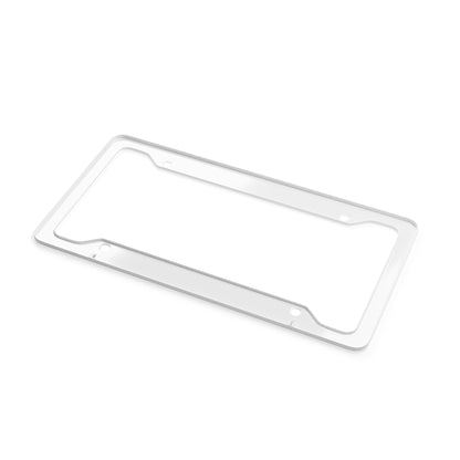 Elevated Wayz Black & Gold License Plate Frame | Premium Car Plate Frame