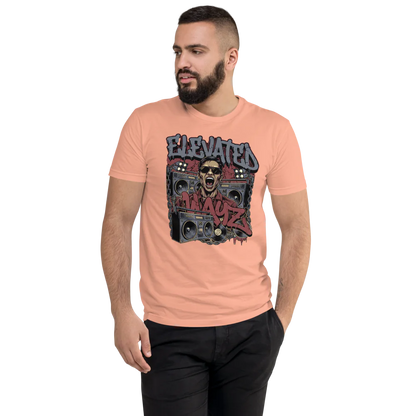 Elevated Wayz Hip Hop Vibes Fitted Tee