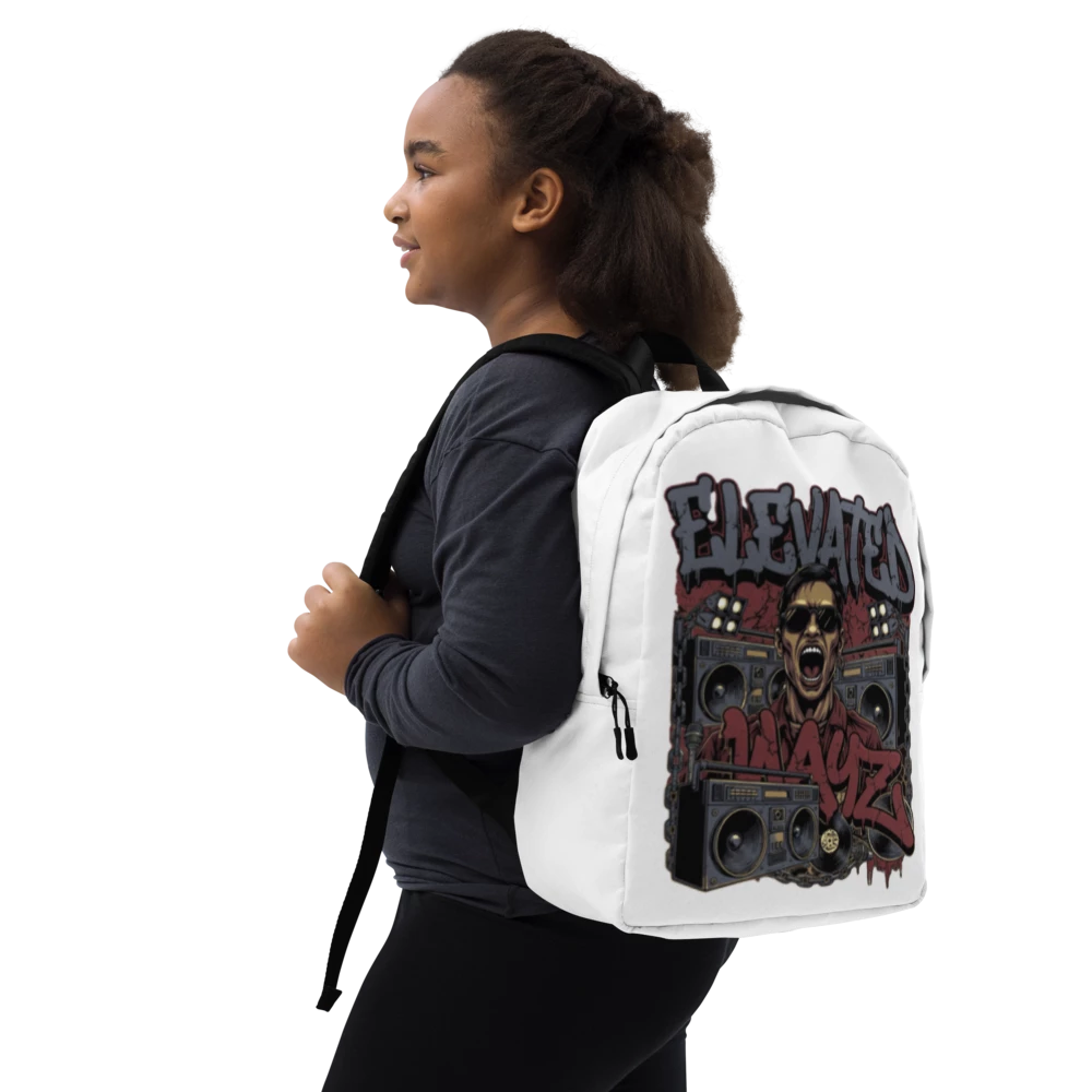 Elevated Wayz Hip Hop Vibes Backpack