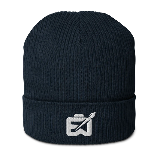Organic Ribbed Beanie | Atlantis