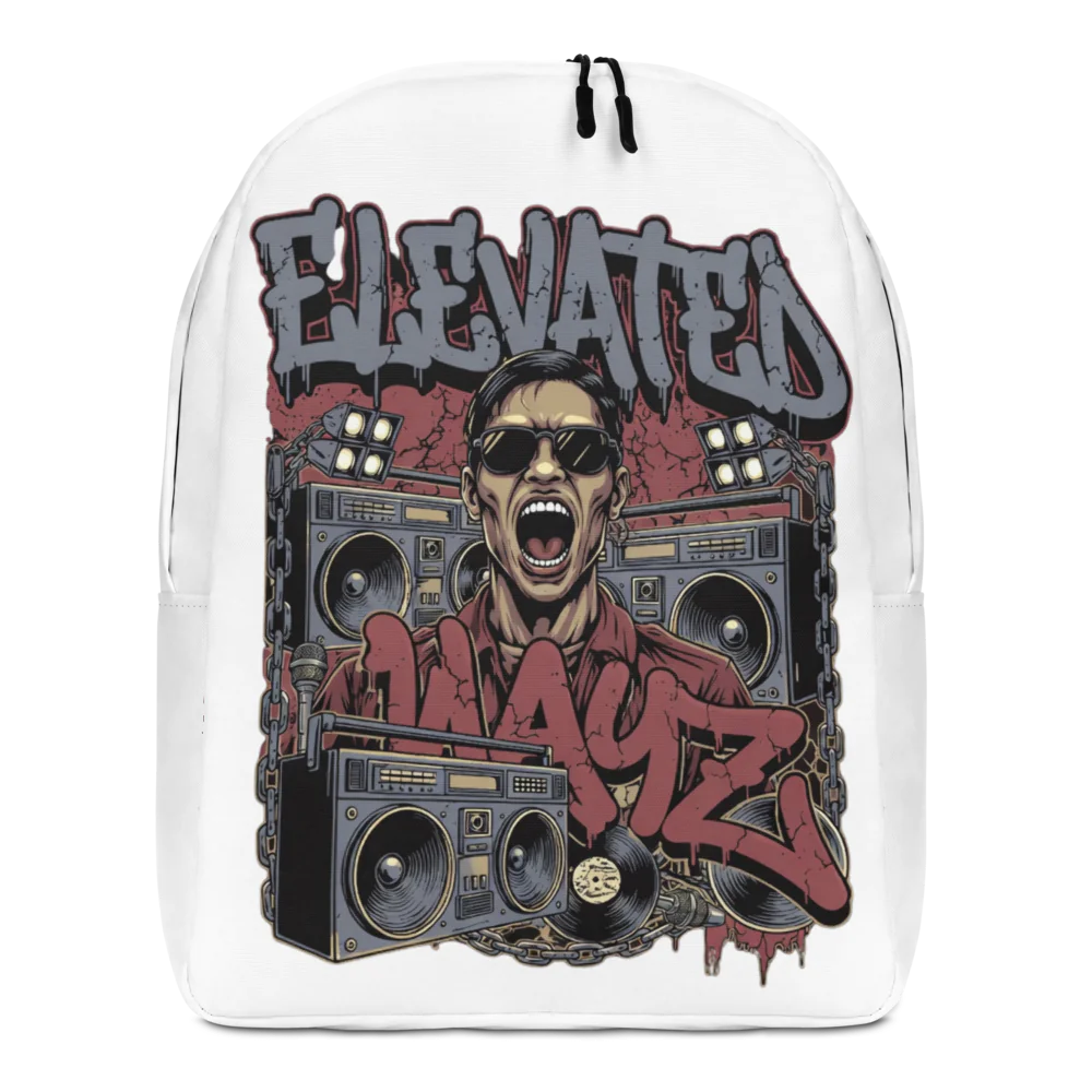 Elevated Wayz Hip Hop Vibes Backpack