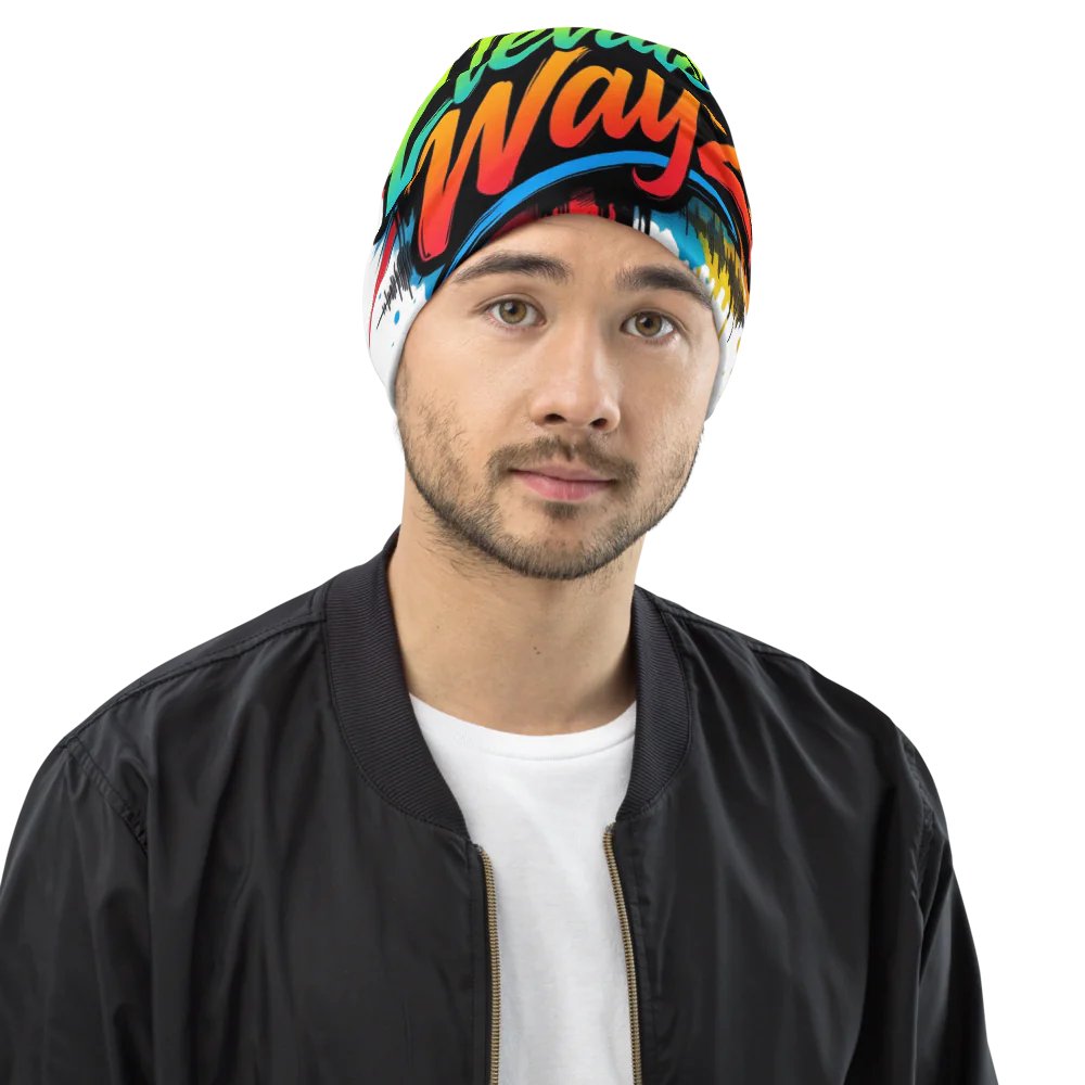 All-Over Print Beanie