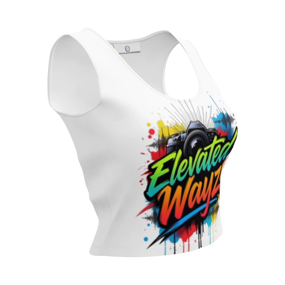 All-Over Print Crop Top