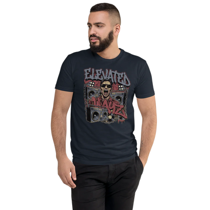 Elevated Wayz Hip Hop Vibes Fitted Tee