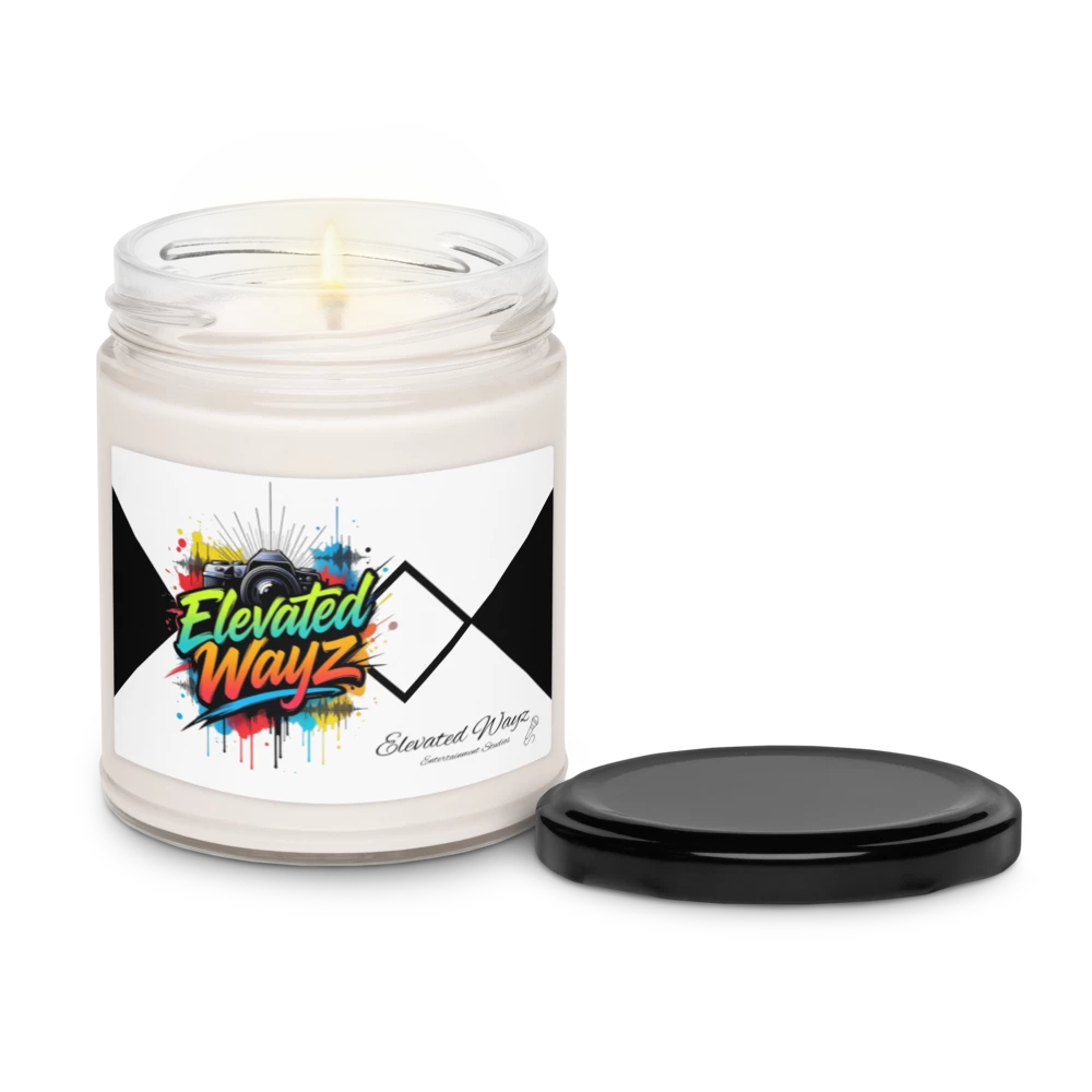 Scented Soy Candle – Elevated Wayz Vibes